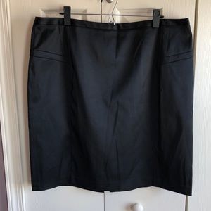 Covington Black Pencil Skirt